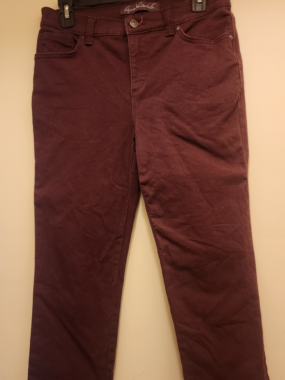 Gloria Vanderbilt Women's Pants Purple, 4P Short